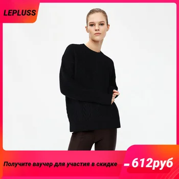 LEPLUSS 2022 зимний новый свитер женский утолщенный свободный ленивый ветер ретро верхняя одежда шерстяные топы