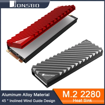 Jonsbo M.2 SSD NVMe радиатор 2280 твердотельный жесткий диск Алюминиевый радиатор с термоподкладкой Аксессуары для ПК