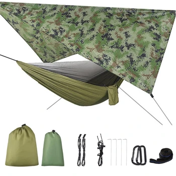 Кемпинг Гамак Непромокаемая Палатка от Дождя, Брезент, Водонепроницаемая Сверхлегкая палатка для кемпинга G2AB