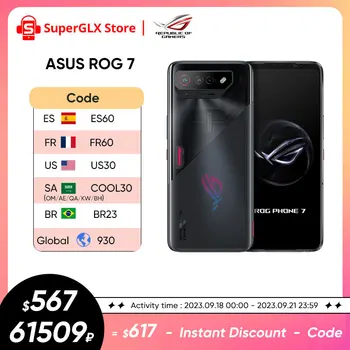 2023 Новый ASUS ROG Phone 7 & 7 Ultimate Игровой Телефон Snapdragon 8 Gen 2 6,78 
