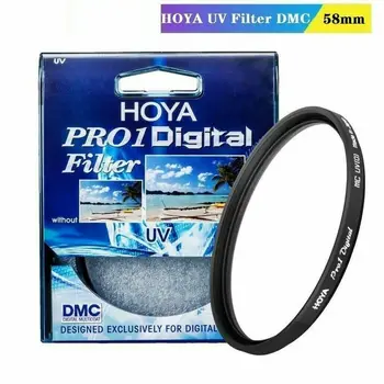 УФ-фильтр HOYA 58mm DMC LPF Pro 1D MC UV с Многослойным Цифровым Защитным покрытием для Объектива камеры Nikon Canon Sony