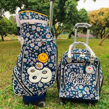 Новая сумка для гольфа PG89, тележка, сумка для одежды для гольфа, Шкив, Портативный багаж Унисекс