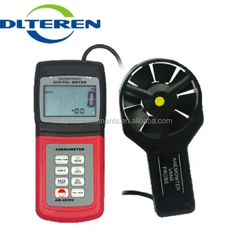 Портативный анемометр Teren, Цифровой флюгер воздушного потока, регистратор данных, для продажи