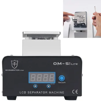 Ocamaster OM-S1 Lite 10-дюймовая ЖК-сепараторная машина Переднее стекло Для iPhone iPad и планшетов Вакуумный насос