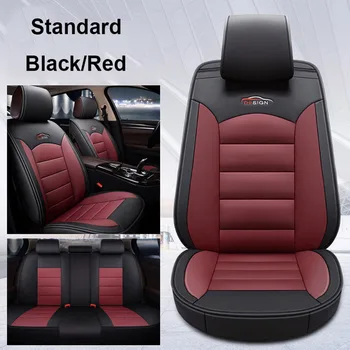 Кожаные Чехлы для автомобильных сидений внедорожника, Защитные аксессуары для Подушек Honda Accord Civic CRV CR-V Ridgeline 2020 2018 2017 2011