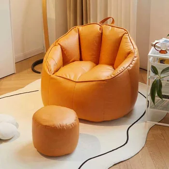 Удобные акцентные стулья для гостиной, глубокое кресло, кожаный шезлонг, стулья для гостиной, Ленивый Sillas De Comedor, мебель для патио WRXXP