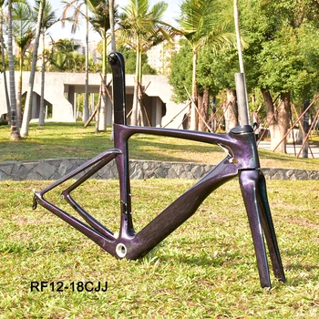 Новейший замороженный цвет для специальной модели рамы дорожного велосипеда Подходит для колес 700C Комплект велосипедных рамок Макс шины 25 мм Каркас