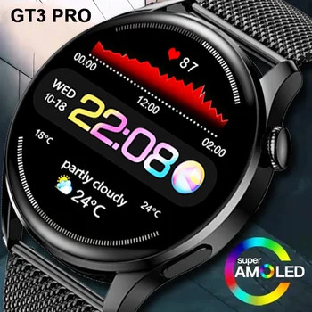 2023 Новые Часы GT3 Pro Смарт-Часы Мужские NFC Водонепроницаемый Спортивный Фитнес-Трекер Bluetooth Вызов Smartwatch Man Для HUAWEI Android IOS