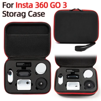 Сумка для хранения спортивной камеры Insta 360 go3, сумка большой емкости для хранения аксессуаров для камеры Insta 360 go3