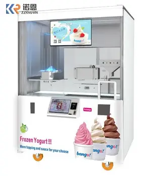 Интеллектуальный полноавтоматический автомат по продаже мороженого нового стиля 2023 для продажи