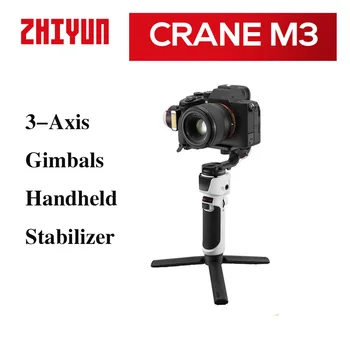 Подвес ZHIYUN Crane M3 для беззеркальных камер смартфона Action Cam Ручной стабилизатор для камеры iPhone 11 14 Pro Max