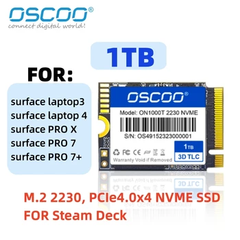 OSCOO 2230 1TB SSD M.2 2230 Внутренний твердотельный накопитель PCIe4.0x4 NVME SSD для Microsoft Surface Pro7 + Steam Deck Цена по прейскуранту завода-изготовителя