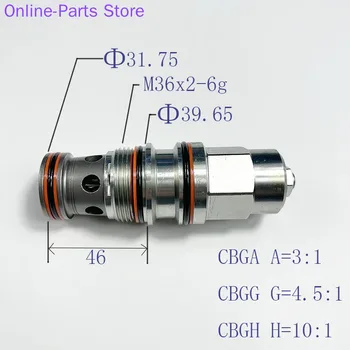 Балансировочный клапан с резьбовым картриджем CBGA/CBGGCGBGH Расход 240 л