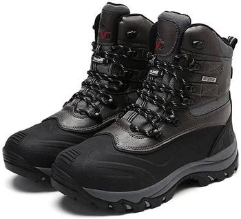 Nortiv 8, мужские зимние противоскользящие водонепроницаемые утепленные походные ботинки, мужские противоударные альпинистские треккинговые ботинки для-40C