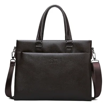 2023 Мужской Деловой ручной портфель из искусственной кожи, мужские сумки, сумка через плечо, мужская сумка для ноутбука