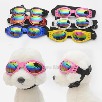 1 шт. Модные Складные Солнцезащитные очки для домашних собак, Водонепроницаемые Солнцезащитные очки Для маленьких Средних Больших собак, Очки для глаз, Аксессуары для домашних животных