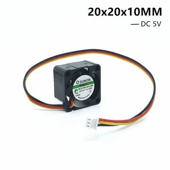 SUNON 2 см 20 мм Мини-Вентилятор MC20100V3-Q01U-G99 5 В 0,33 Вт 20x20x10 мм Охлаждающий Вентилятор 3-контактный Кабель 18 см