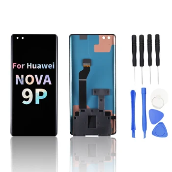 Заводские аксессуары Оптом Замена качественного ЖК-OLED-дисплея мобильного телефона для Huawei Nova 9pro с цифровым сенсорным экраном