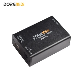 DOREMiDi Dual USB MIDI host box Подключает USB MIDI-устройства, высокоскоростной порт USB MIDI host подключается к USB-концентратору
