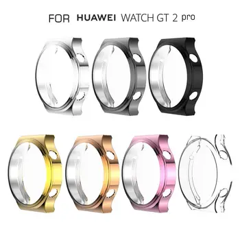 тонкий защитный чехол для экрана, рамка для часов, защита для смарт-часов, полный защитный чехол для Huawei watch gt 2 pro Case