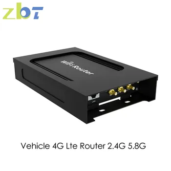 ZBT Автомобильный 4G Lte Маршрутизатор Двухдиапазонный Openwrt Беспроводной Wifi Маршрутизатор Слот для Sim-карты для автомобильного автобуса 1200Mbs 2,4 G 5,8 G Внешняя Антенна