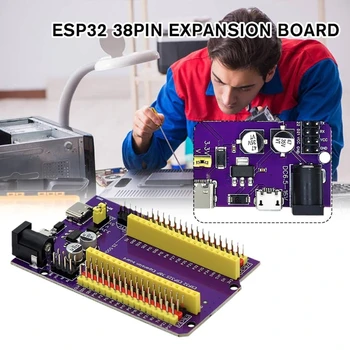 Обновленная плата расширения ESP32 38P для разработки ESP32-DevKitC-32 ESP-WROOM-32 Прямая поставка