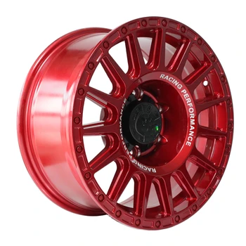 Цена по прейскуранту завода-изготовителя 4X4 внедорожные колеса Candy Red 17 18 19 16-дюймовые легкосплавные диски 6 * 139,7 кованые легкосплавные диски
