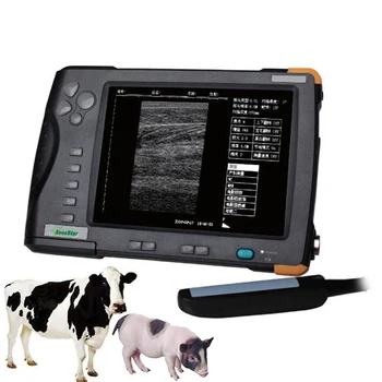 Ультразвуковой Сканер для домашних животных, ветеринарный гидролокатор, беспроводной портативный ветеринарный ультразвук для беременности крупного рогатого скота