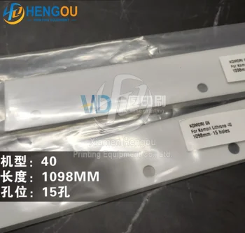 ракель для ножей Komori printing machine L40 диаметром 1098 мм с 15 отверстиями для автомойки