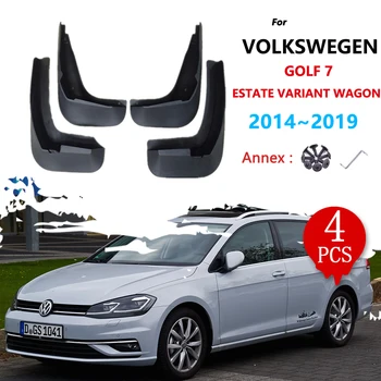 Для VW Golf 7 MK7 Универсал Вариант Универсал AU 2014 ~ 2019 Автомобильный Брызговик 4x Брызговики Аксессуары Для Укладки Крыльев Защита От Брызг