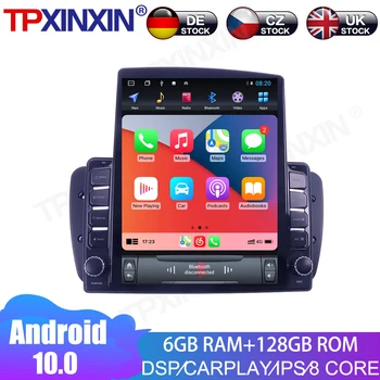 6 + 128 ГБ Для Seat Ibiza 2009-2015 Android 10,0 Автомобильный Мультимедийный Радиоплеер IPS Сенсорный Экран Стерео GPS Навигационная Система С DSP