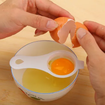 2 шт./лот, сепаратор для яиц, пищевой материал из полипропилена, для кухонного инструмента, Сепаратор для яичного желтка и белка, партнер хлебопечки