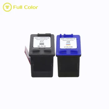 Полноцветный чернильный картридж премиум-качества 27 28, совместимый для принтера hp 5605 5605z 5608 5610 5610v 5610xi 4215 4215xi