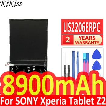 8900 мАч KiKiss Мощный Аккумулятор LIS2206ERPC Для SONY Xperia Tablet Z2 SGP541CN SGP511 SGP512 SGP521 SGP541 SGP551 Планшет