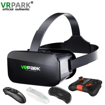 Оригинальные Очки виртуальной реальности V6 4K VR HD 3D Видео Google Cardboard Box Гарнитура Шлем для IOS Android Phone Max 6,7 