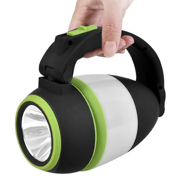 3 В 1 USB Перезаряжаемая лампа для Чтения Night Light Power Bank открытый Портативный аварийный фонарь