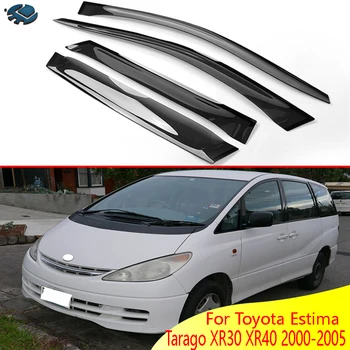 Для Toyota Estima Tarago XR30 XR40 2000-2005 Пластиковый внешний козырек, вентиляционные шторки, защита От Солнца и дождя, Дефлектор 4 шт.