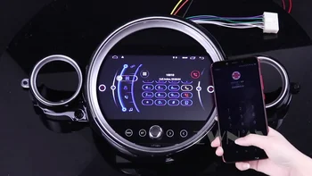 Автомобильный мультимедийный плеер с GPS-навигацией Android 10,0 64 ГБ для Mini R56 R60 Cooper 2007-2014, автомагнитола, стереосистема, головное устройство