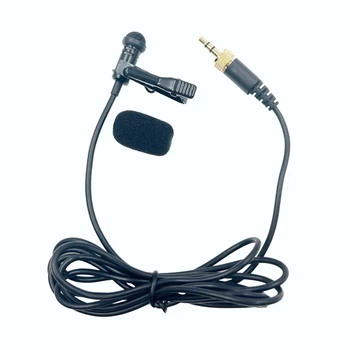 Зажим для петличного ошейника Микрофон для записи интервью для усилителя звука Беспроводной динамик 1,5 м 2 м 3 м 5 м 3,5 мм Металлический штекер с резьбой