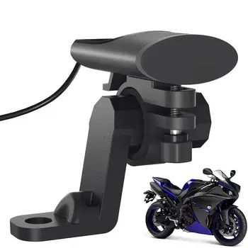 Быстрое зарядное устройство для мотоцикла, крепление для мобильного телефона на мотоцикле, защита от царапин, крепление для смартфона на зеркальный руль