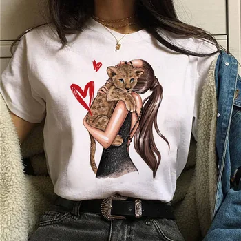 Новая футболка, модная женская футболка, топы с коротким рукавом, женская повседневная летняя футболка для девочек 90-х, Harajuku, милая футболка, уличная одежда