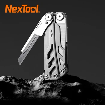 NexTool Flagship Pro 16 в 1 Мультитулы Со Сменным Ножом с дополнительным Лезвием EDC Складной Нож Ножницы Зажим Мультиинструмент Плоскогубцы