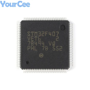 STM32 STM32F407 STM32F407VET STM32F407VET6 LQFP-100 LQFP Cortex-M4 32-разрядный микроконтроллер на микросхеме MCU