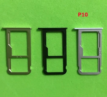 50 шт./лот для Huawei P10 Держатель лотка для SIM-карты Слот часть