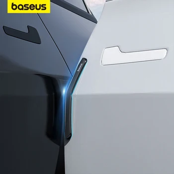 Baseus 6 шт. Автомобильная Дверь Противоударная Прокладка для Tesla Модель 3/Y Защитная Планка Наклейки Крышка Зеркала Заднего Вида Защитная Прокладка
