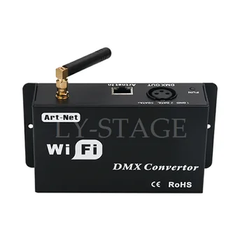 Dmx512 Wifi контроллер Wf310 Контроллер Dc12V Artnet Преобразователь сценического освещения