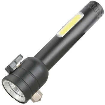 Наружное освещение Светодиодный светильник с боковой педалью, многофункциональный фонарик, долговечный в использовании