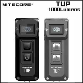 NITECORE TUP Intelligent Pocket Light 1000Lumen Hard Light Использует перезаряжаемый светодиодный фонарик высокой мощности CREE XP-L HD V6 LED