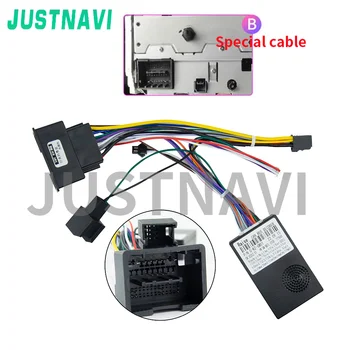 Аксессуары JUSTNAVI Navigation GPS для Chevrolet Spark Beat Matiz, креативный кабель B-типа и canbus