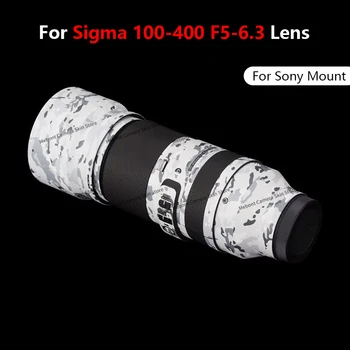 Для объектива Sigma 100 400mm Sony Skin 100-400 F5-6.3 Skin Защита От Царапин, Защитная Наклейка, Оберточная Бумага, Зеленая Пленка
